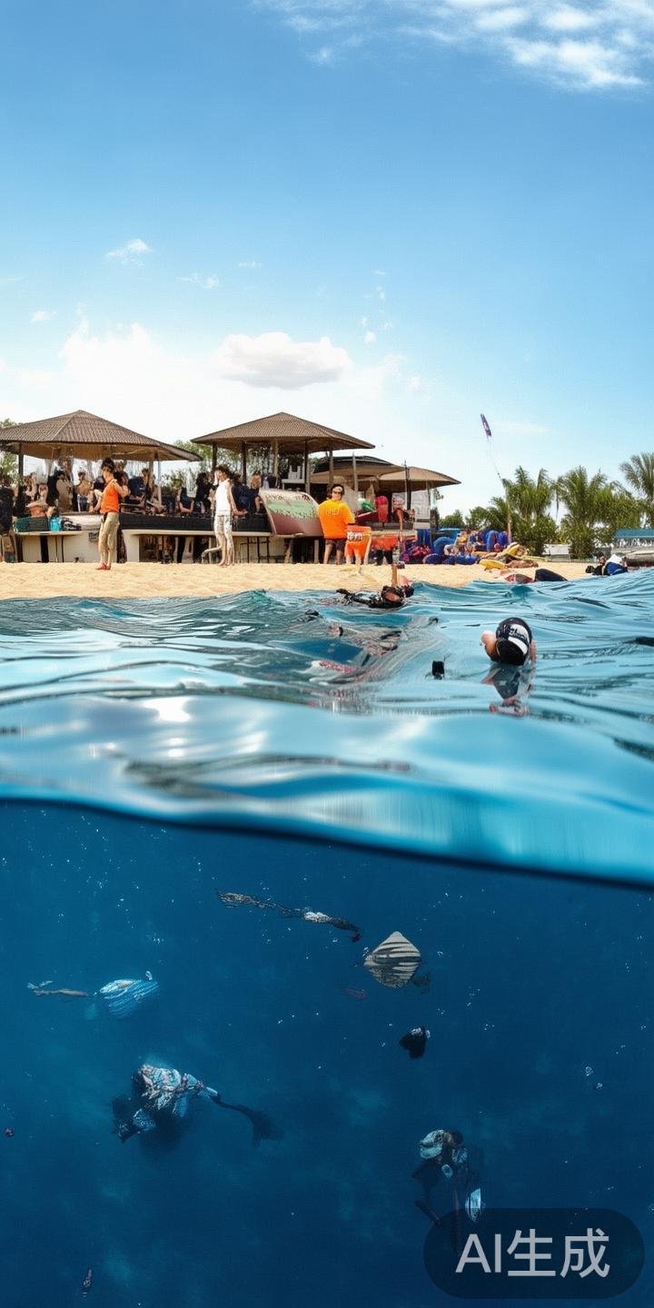 在斯米兰体育，无论是潜水、冲浪、帆船还是沙滩排球，